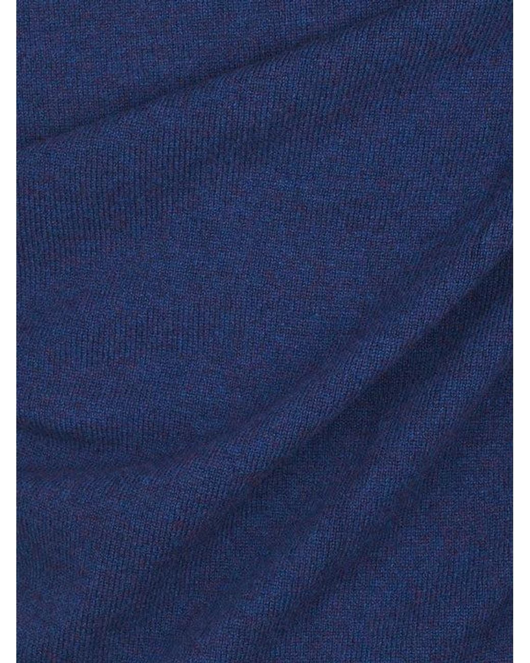 Comme des Garçons Blue Long-Sleeve Sweater for men