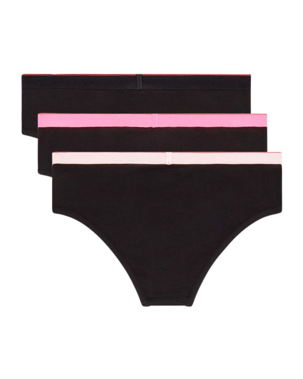 DIESEL Black Three-Piece Briefs Pants