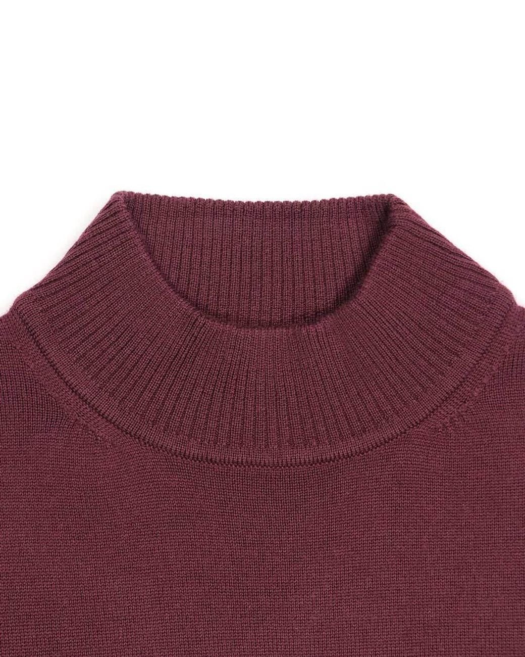 Karl Lagerfeld Purple Striped Knit Sweater for men