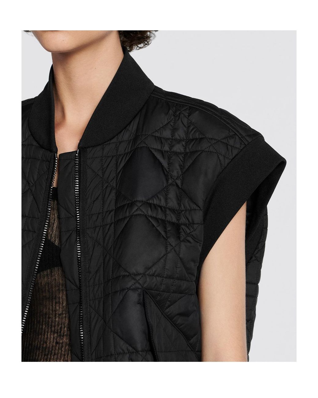 Dior Black Macrocannage Vest