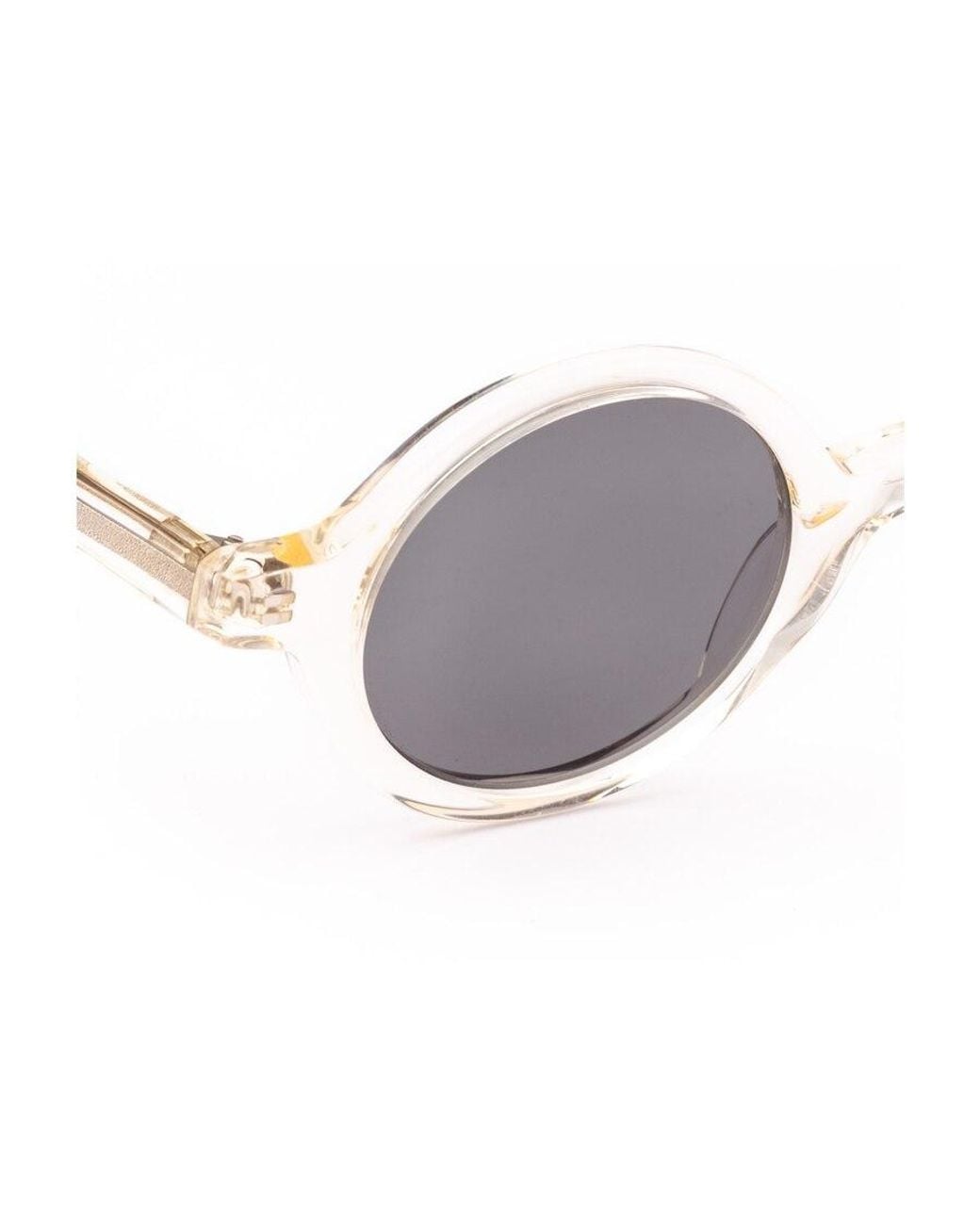 Moscot White Zolman Tinted Sunglasses for men