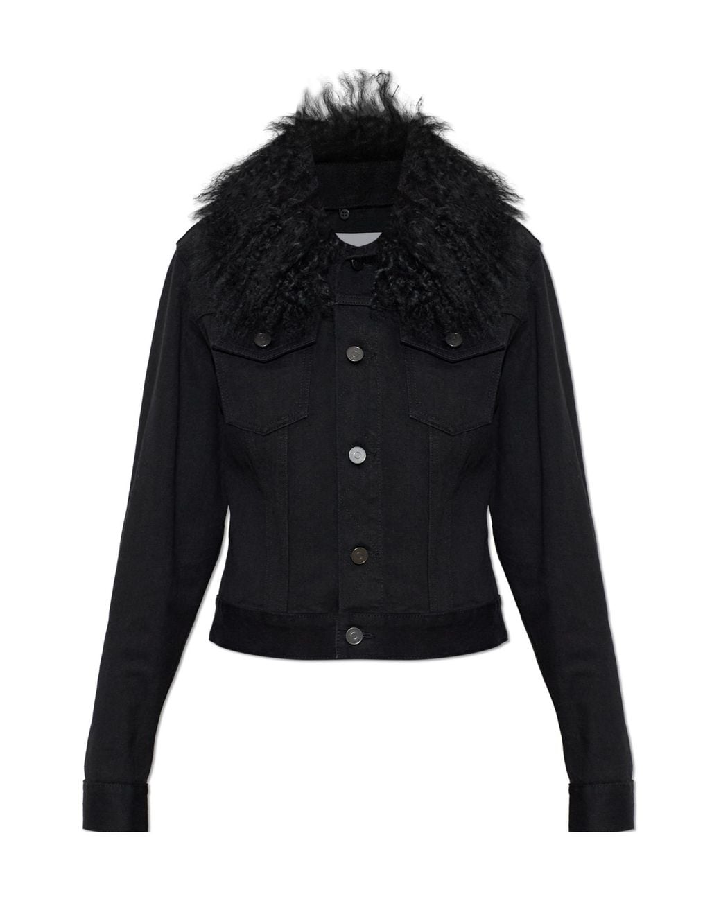 Alaïa Black Alaïa Denim Jacket