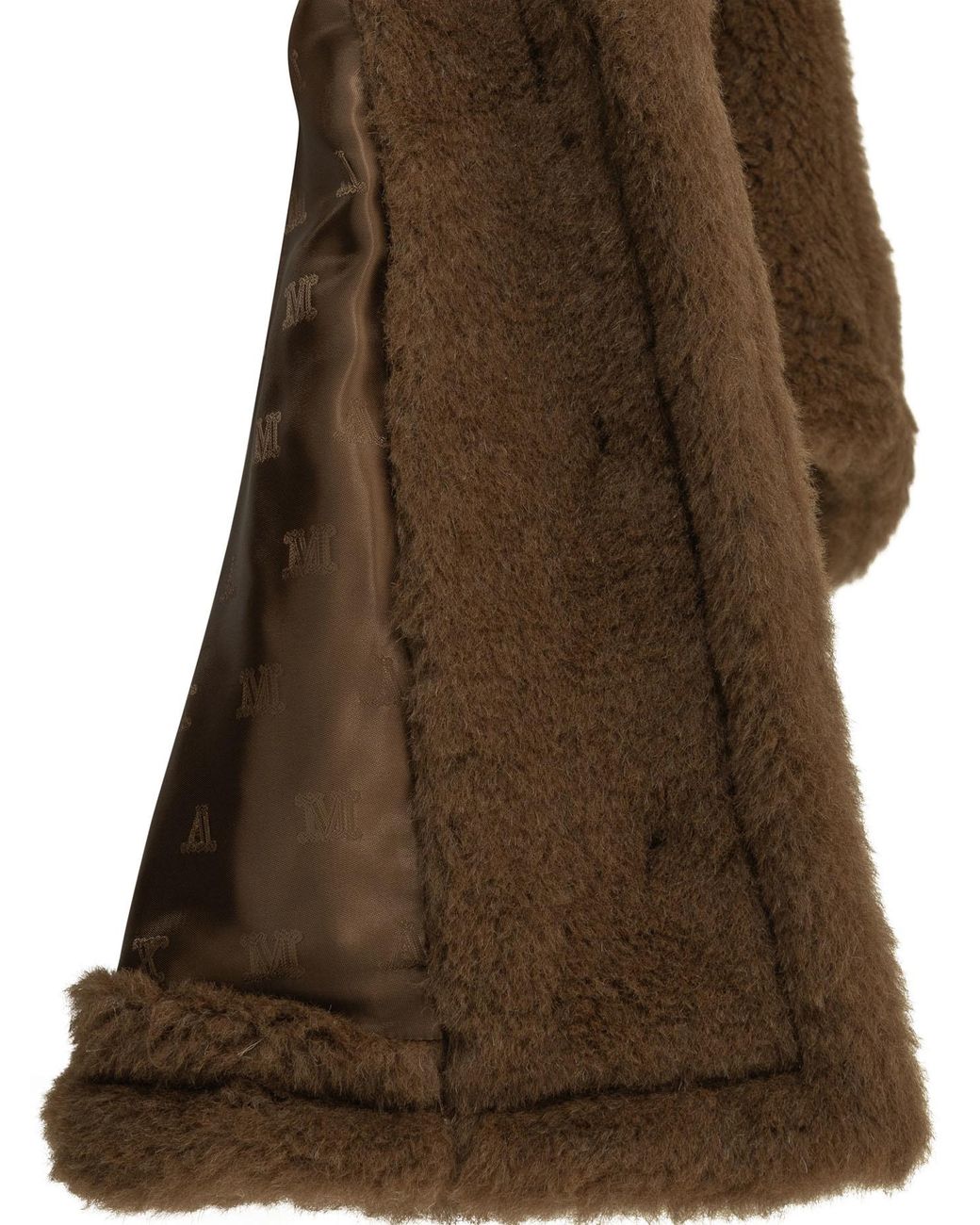 Max Mara Brown Corvino4 Button-Up Short-Sleeved Coat