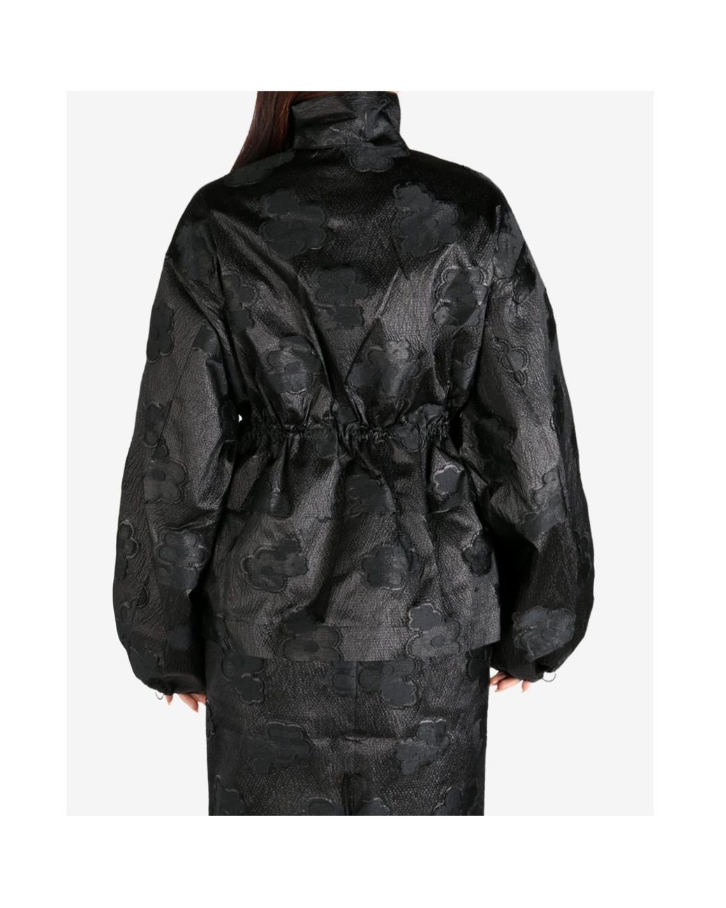 【Cecilie Bahnsen】ARLO JACKET ARLO | JACKET FIAMMA FIL-COUPÉ BLACK
