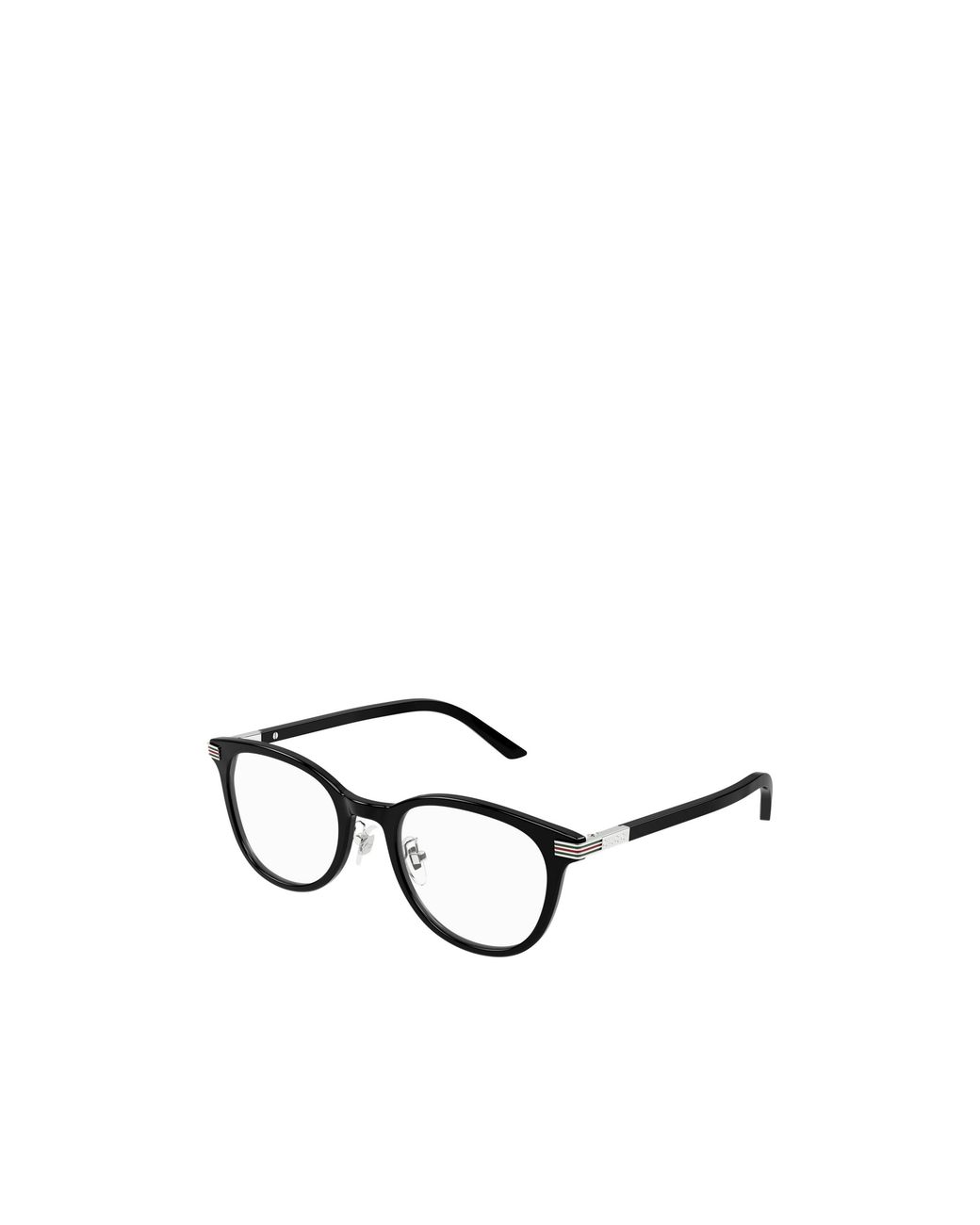 Gucci White Eyewear Oval Frame Glasses for men