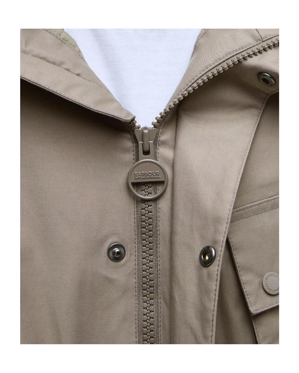 Barbour Brown Endley Waterproof Jacket for men