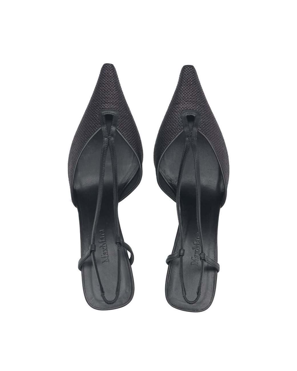 Max Mara Brown Pointed-Toe High Heels