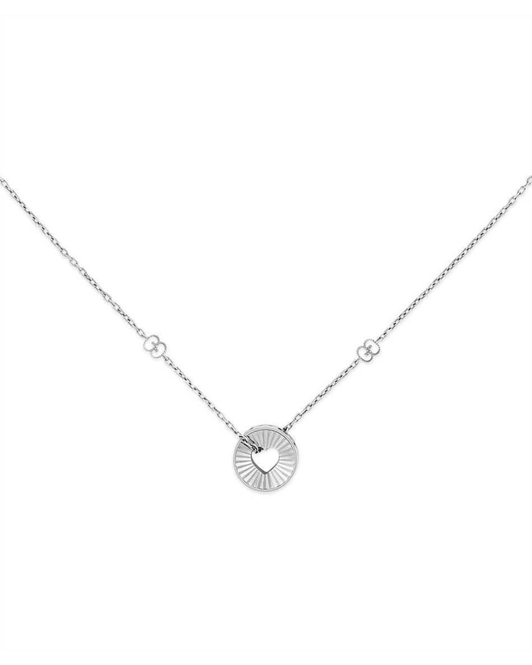 Gucci White Pendant Necklace