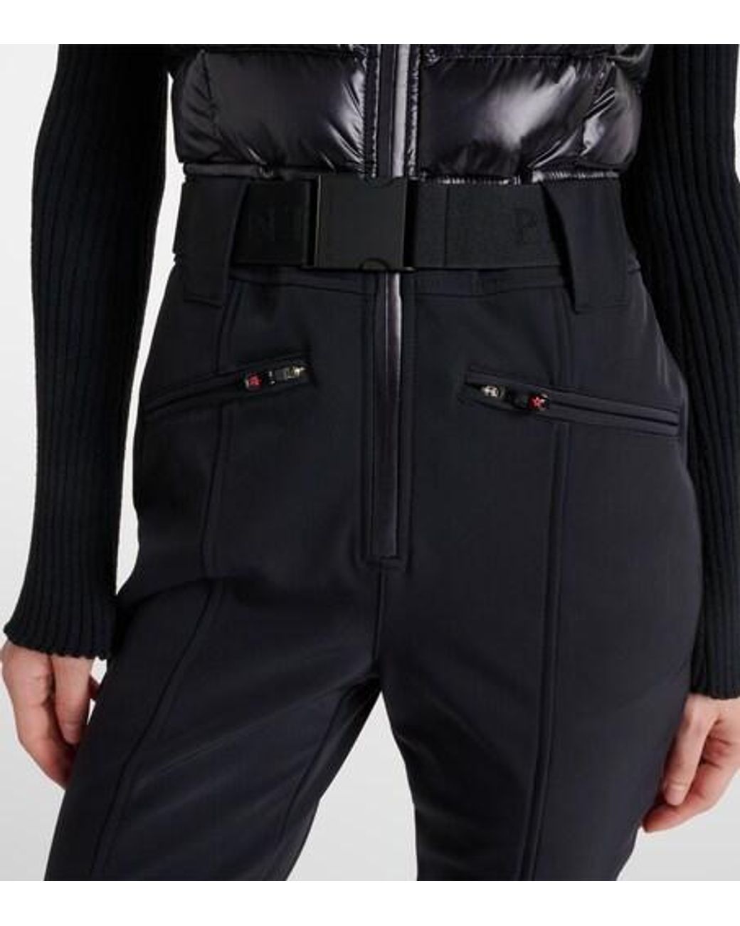 Perfect Moment Blue Super Star Down Ski Suit
