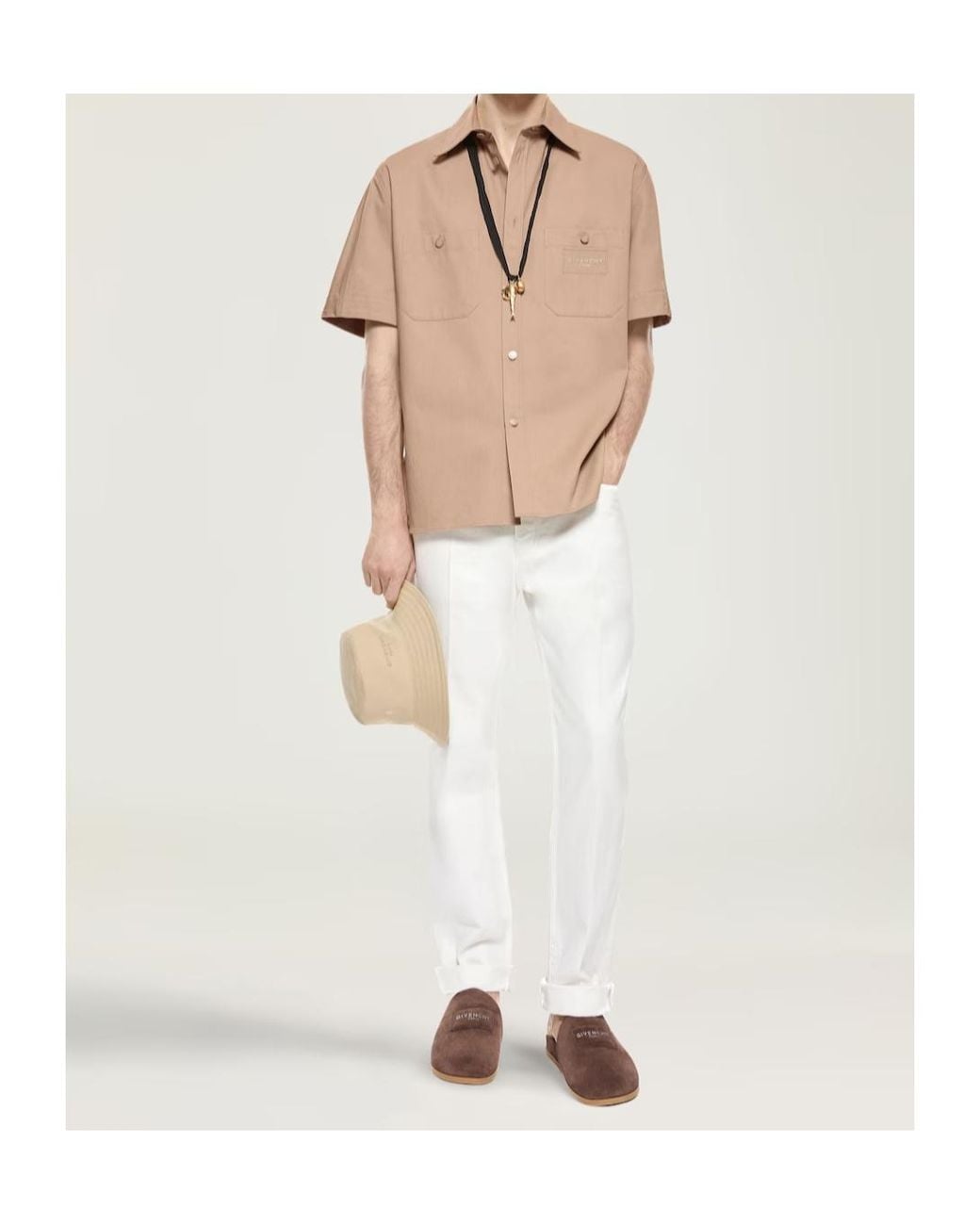 Givenchy White Straight Fit Jeans for men