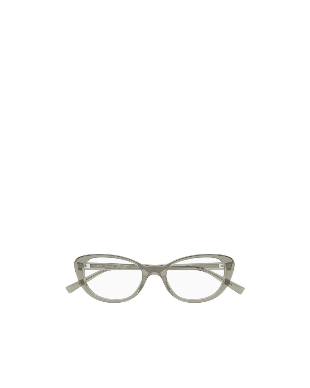 Saint Laurent White Full Frame Plain Mirror