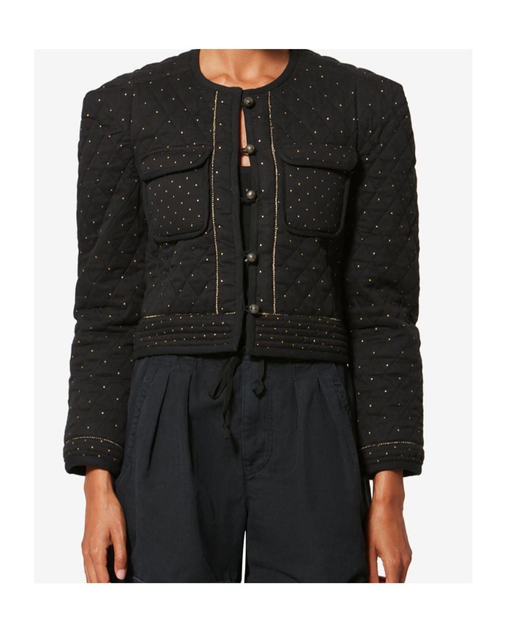 Isabel Marant Black Vania Jacket