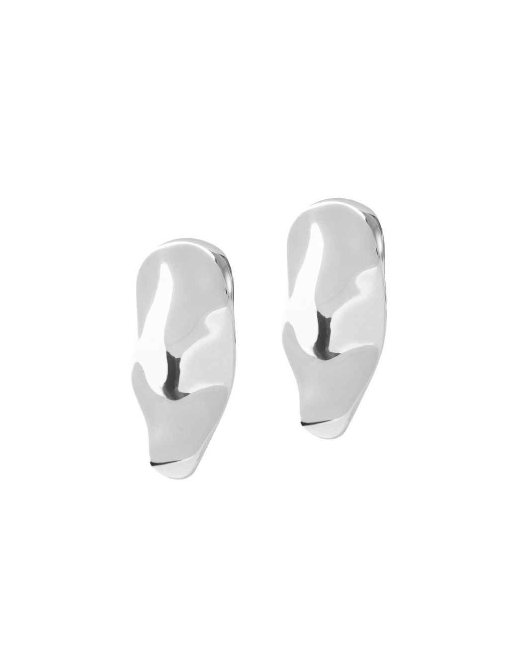FEDERICA TOSI White Mindy Round Earrings