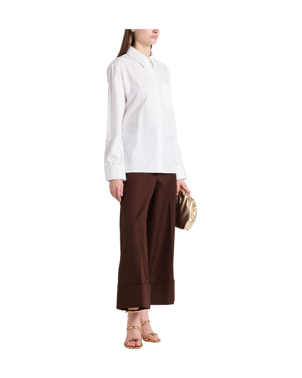 Jacquemus White Minimalist Long-Sleeve Shirt