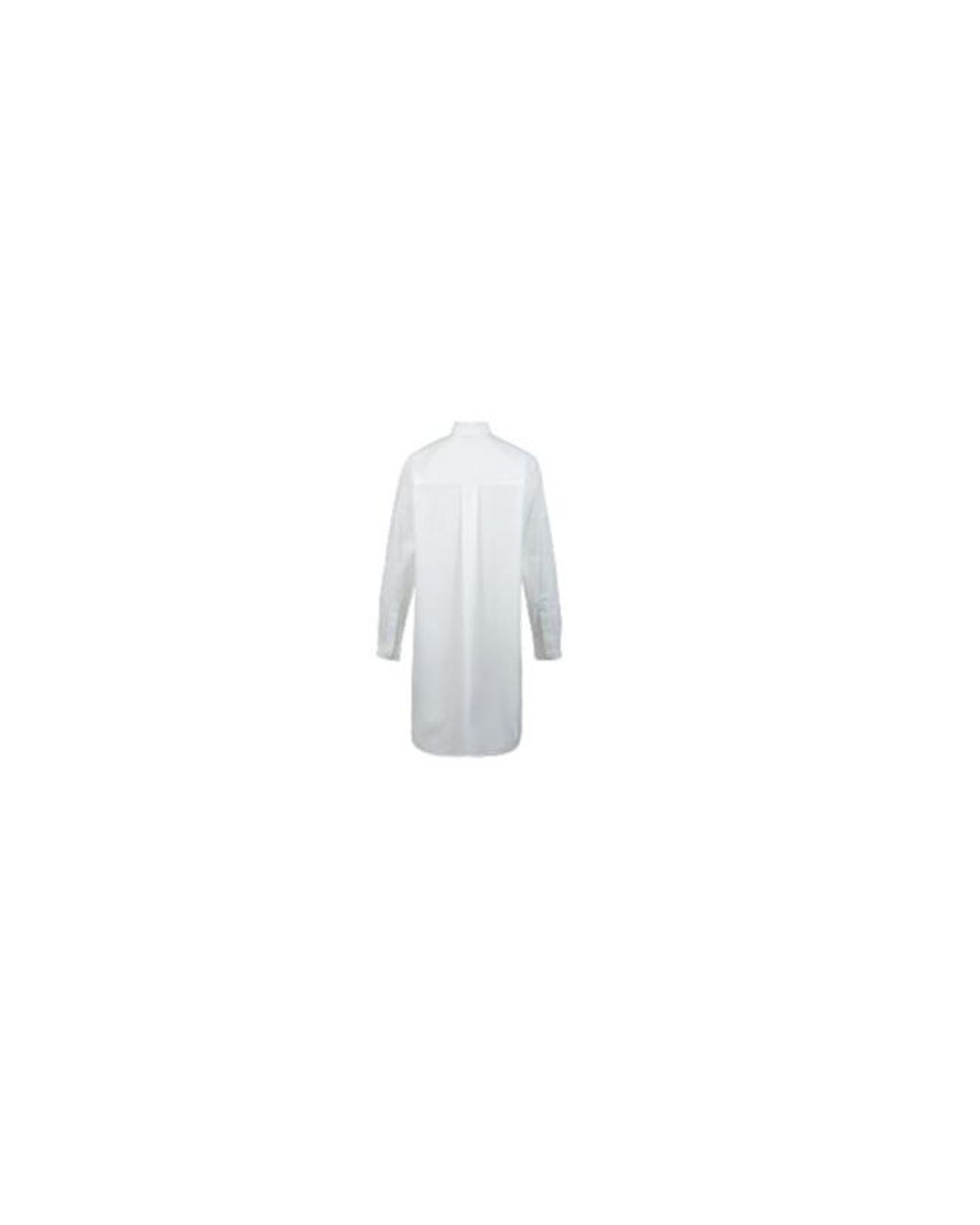 Moncler White San Gallo Poplin Shirt