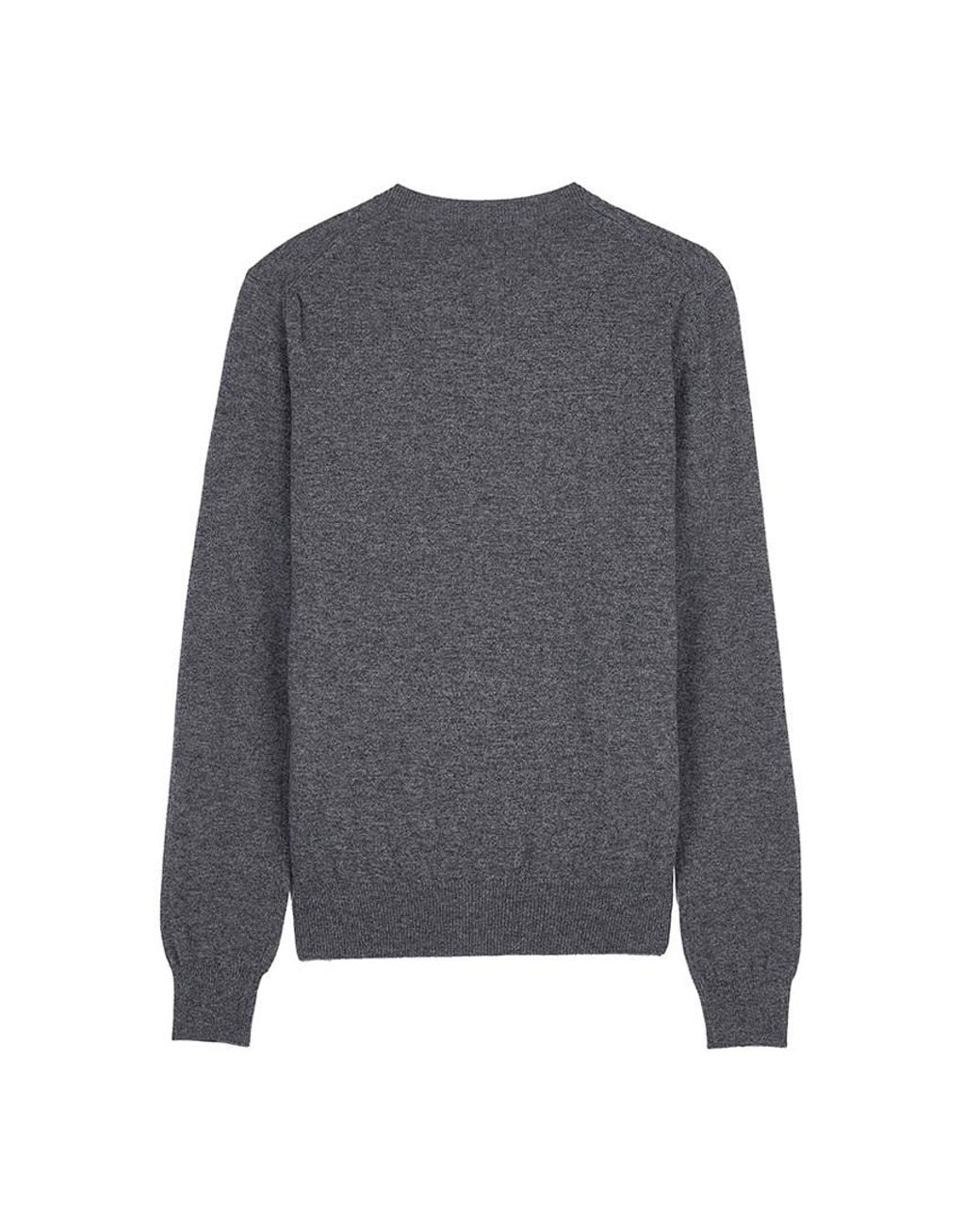 Comme des Garçons Gray Long-Sleeve Cardigan for men