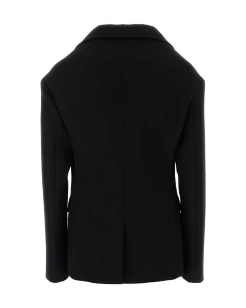 Balenciaga Black Double-Breasted Jacket
