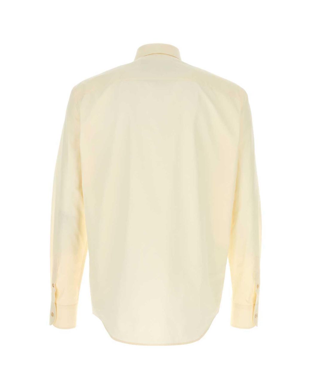 Valentino Natural Embroidered Button-Up Shirt for men