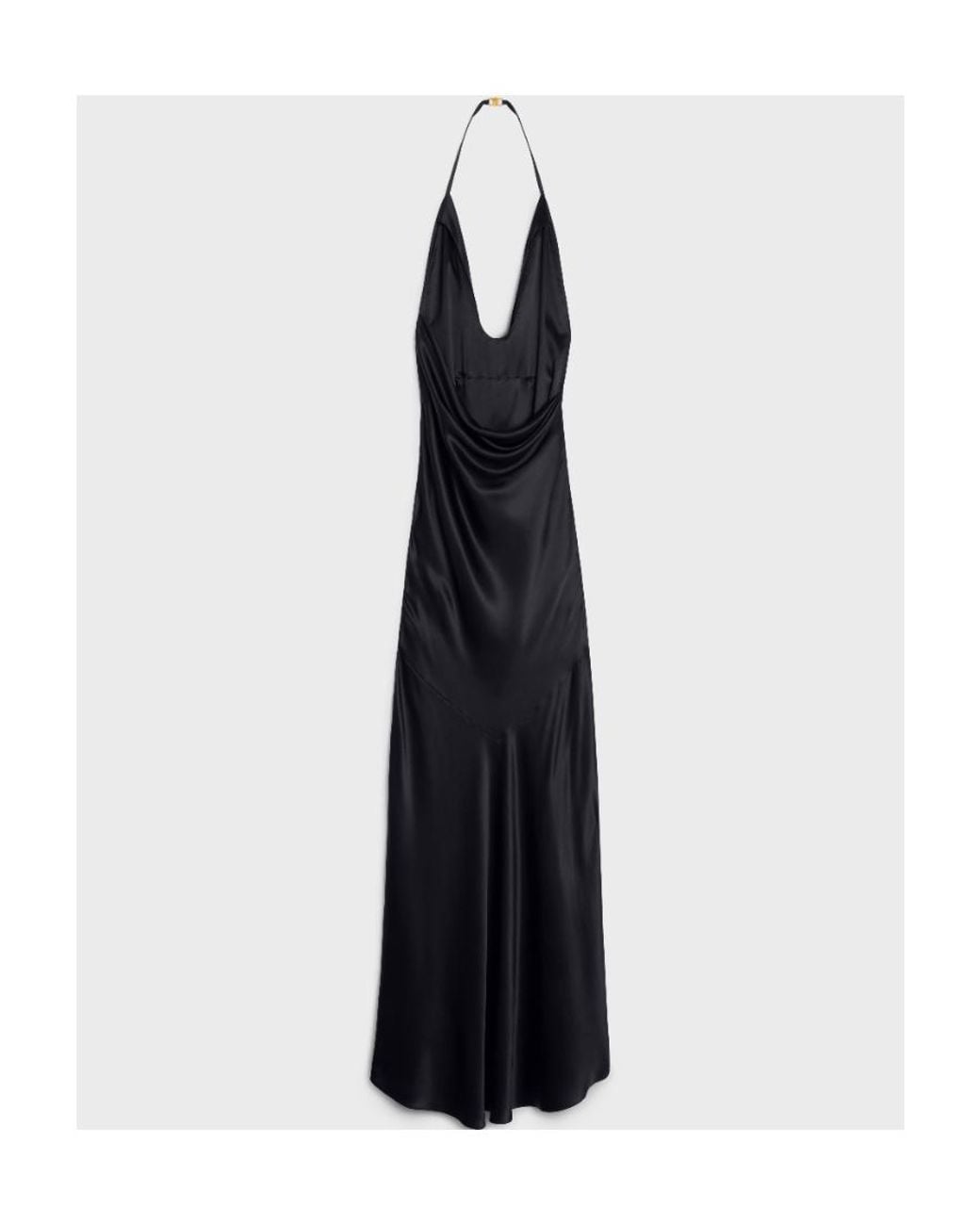 Céline Black Lingerie Dress