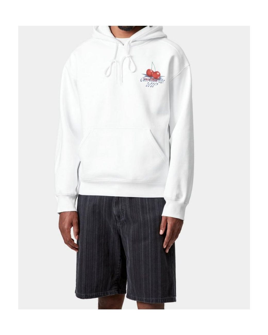 Carhartt White Hooded Jake Garcia Sweatshirt for men