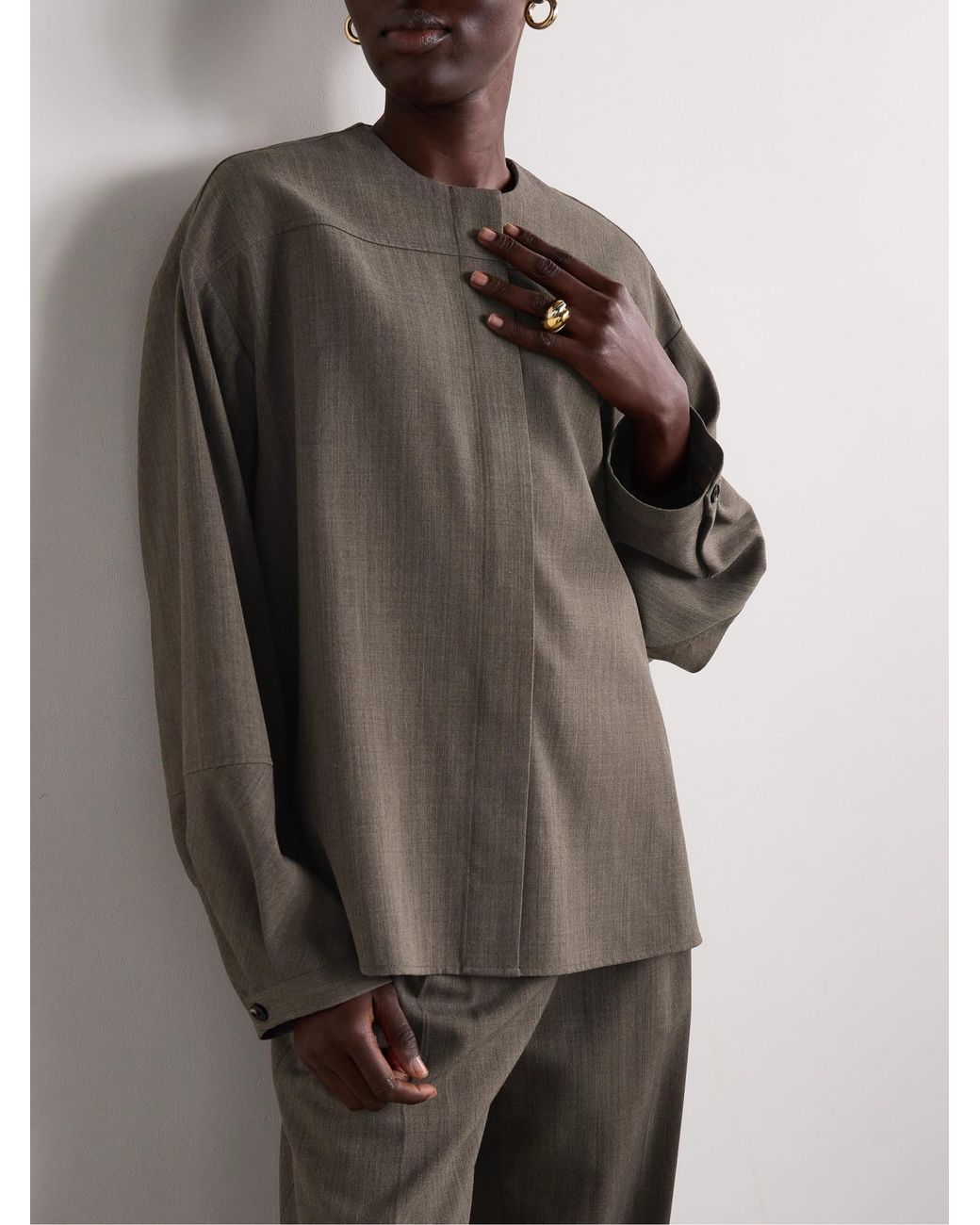 Co. Gray Warm Long-Sleeve Shirt