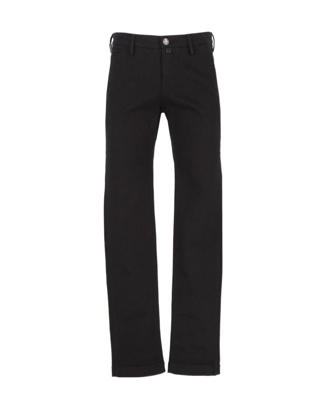Jacob Cohen Black Bobby Slim Fit Pants for men