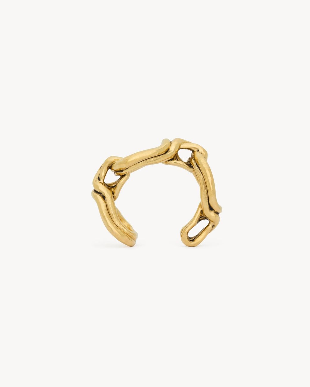 Saint Laurent Metallic Knot Cuff