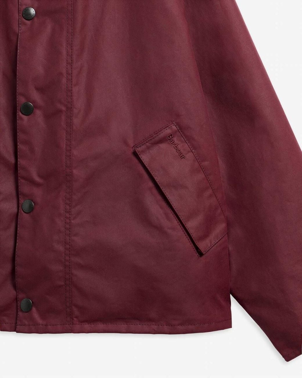 Barbour Red Select Wax Transport Jacket for men