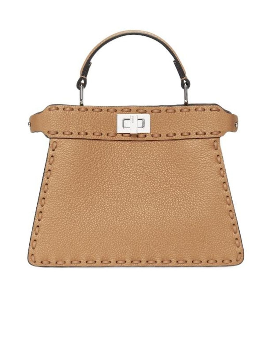 Fendi Natural Peekaboo Iseeu Petite Tote Bag