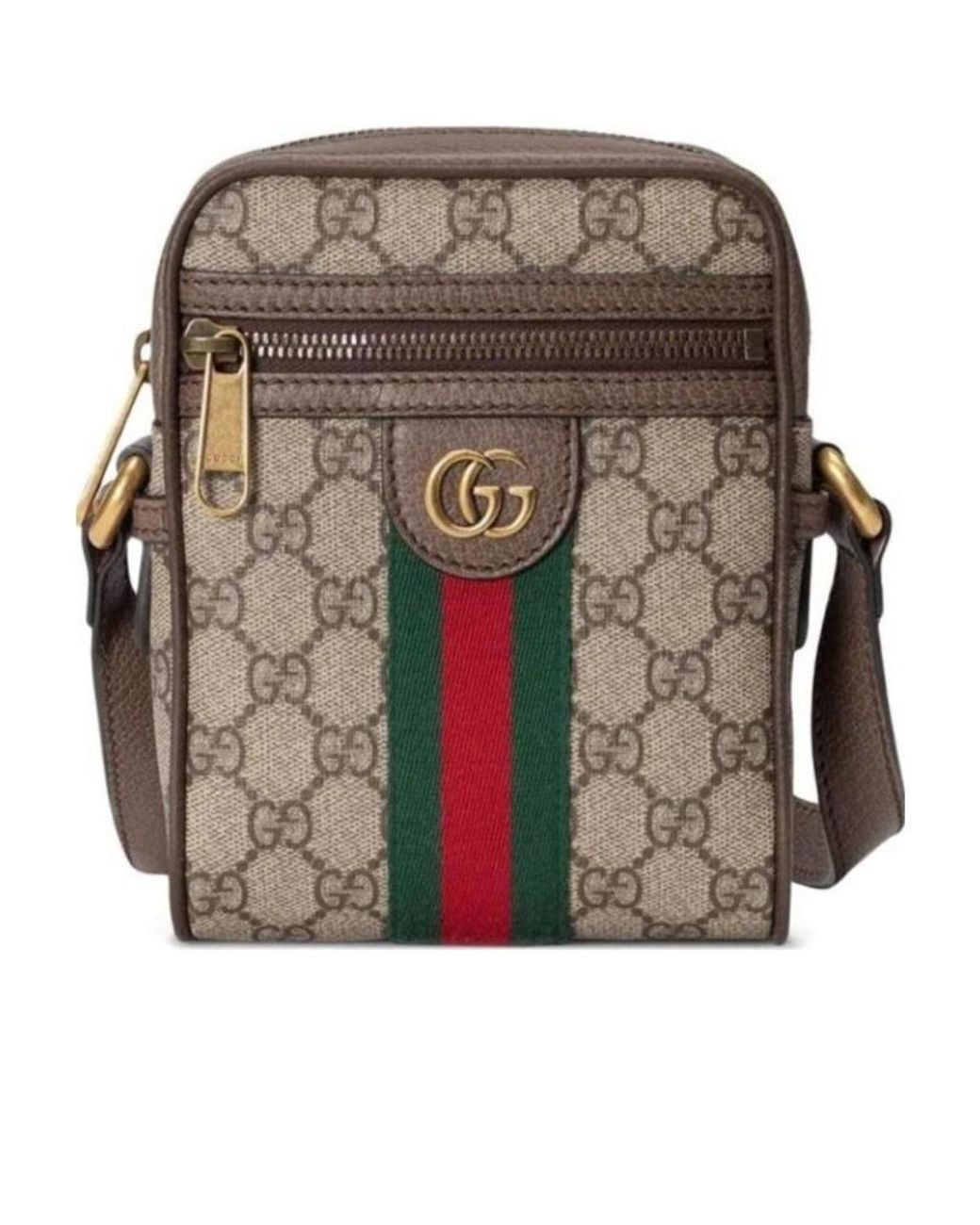 Gucci Gray Ophidia Gg Shoulder Bag for men