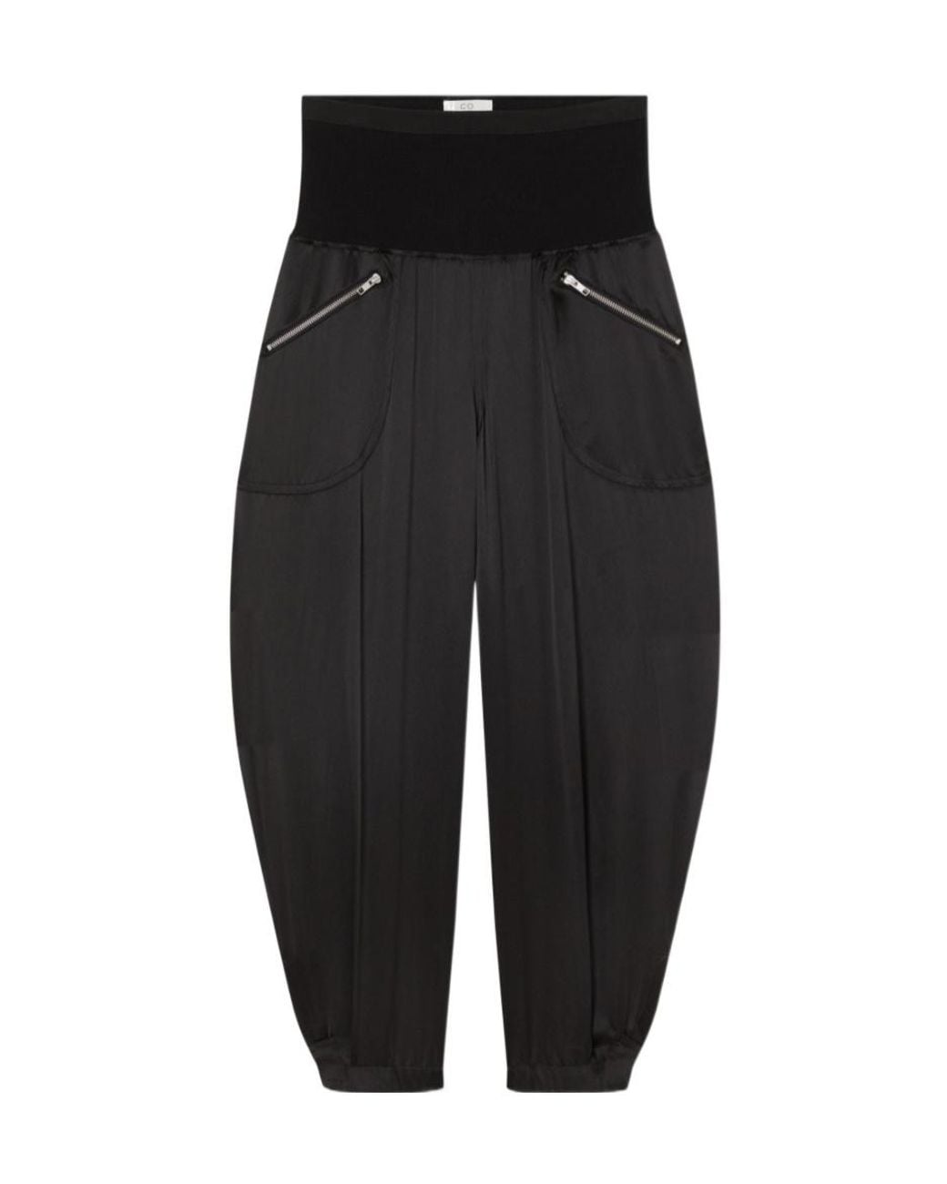 Co. Black Ribbed Jogger