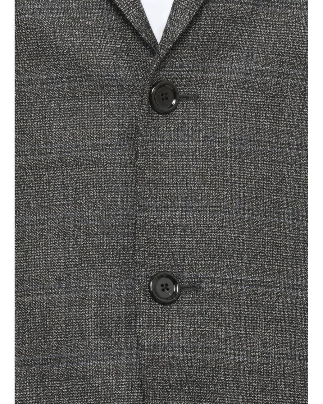 Lardini Gray Check Two-Piece Suit for men