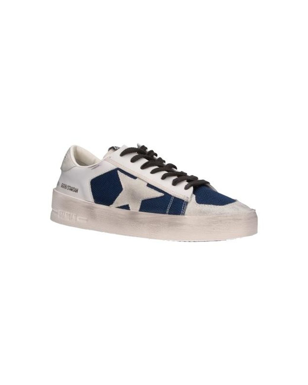 Golden Goose Deluxe Brand Blue Star Low-Top Sneakers for men