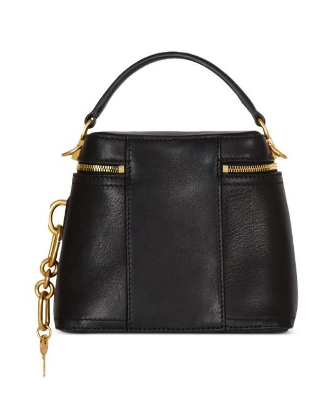 Balmain Black Pulse Vanity Handbag
