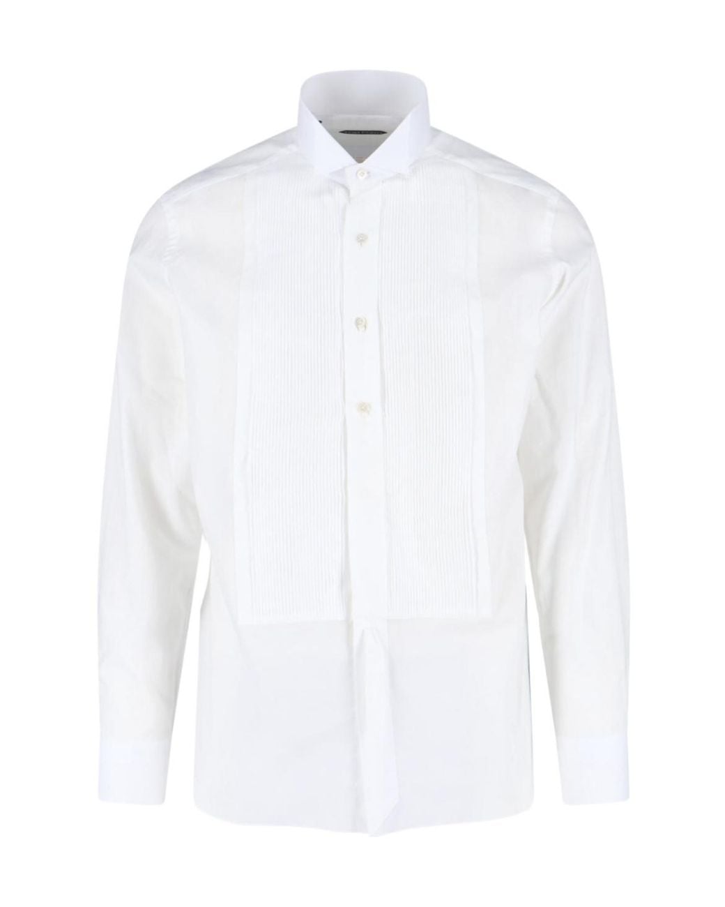 Tom Ford White Long Sleeve Shirt for men