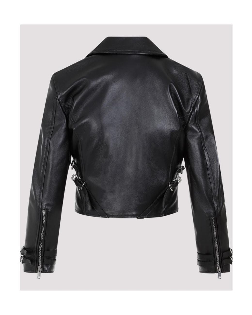 Givenchy Black Zip-Up Biker Jacket