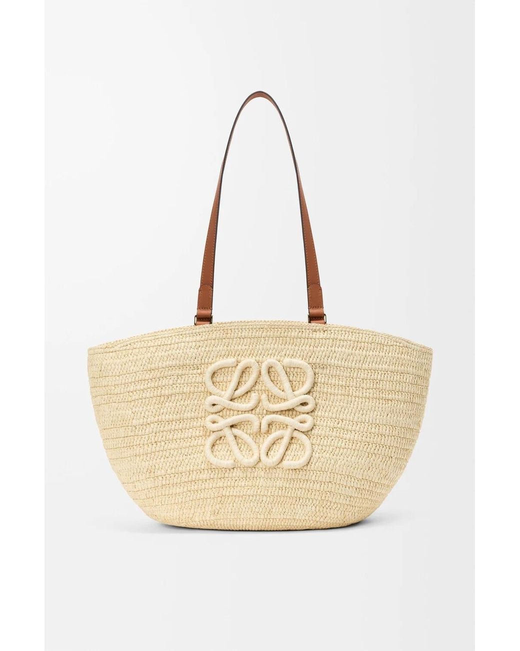 Loewe Natural X Paula's Ibiza Medium Eclipse Basket Bag