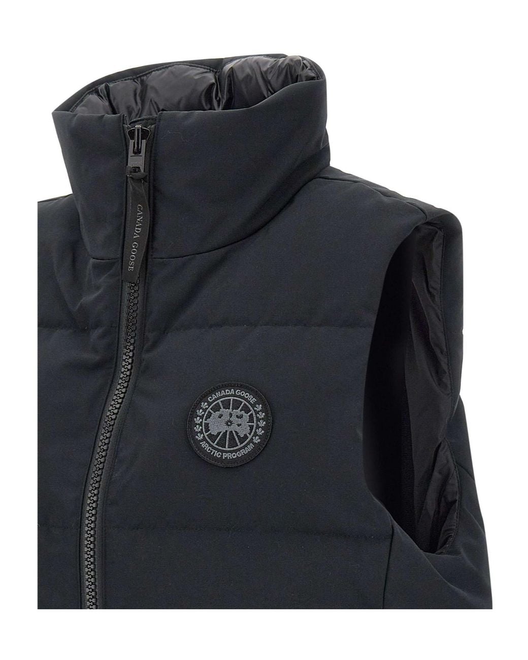 Canada Goose Black Grandview Cropped Gilet