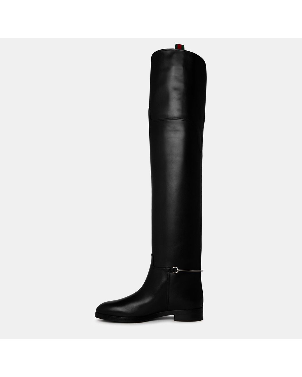 Gucci Black Over The Knee Boots