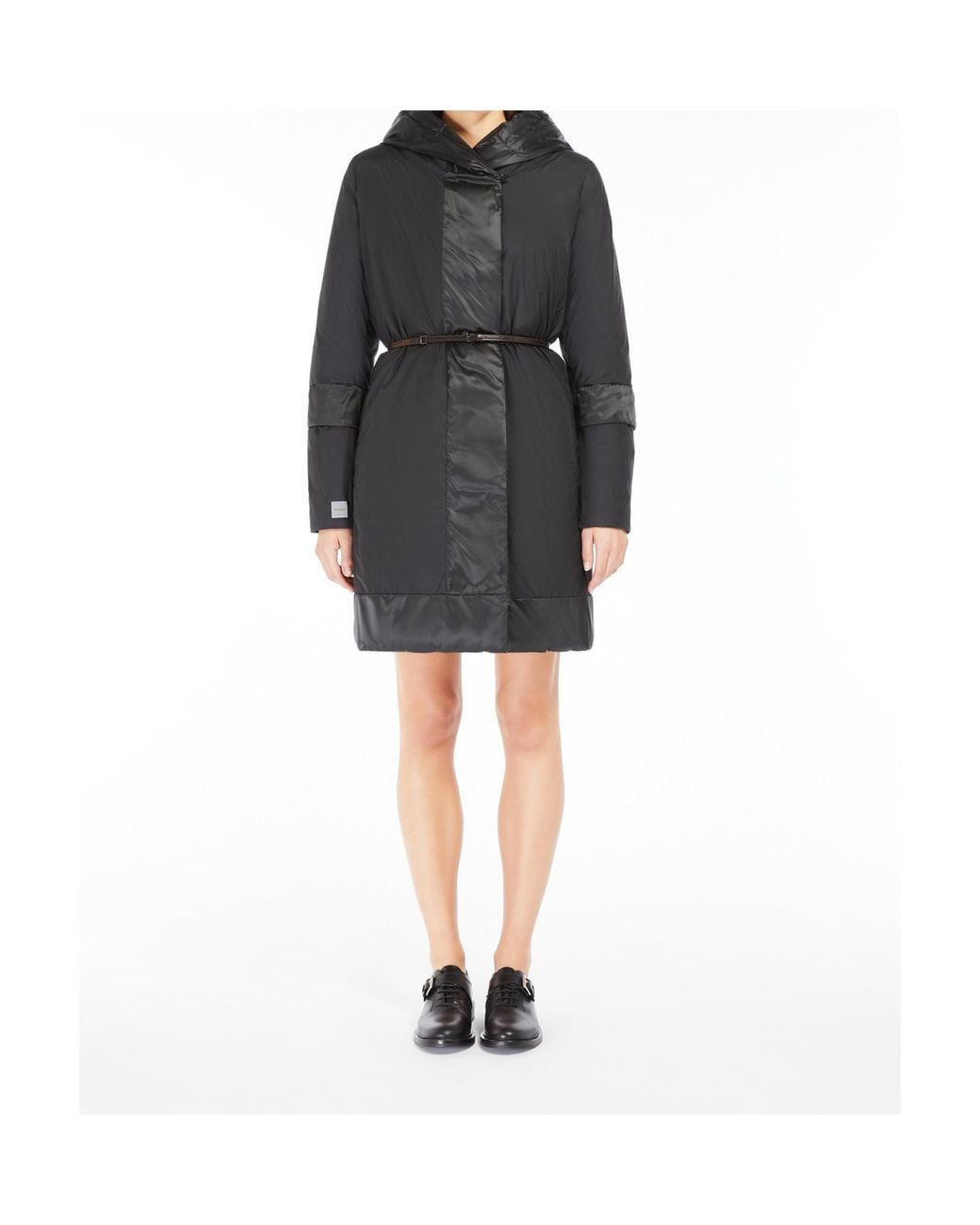 Max Mara Gray The Cube Novef Quilted Down Coat