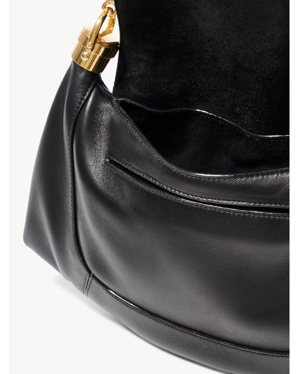 Chloé Black Chloé Marcie Foulard Tassel Shoulder Bag