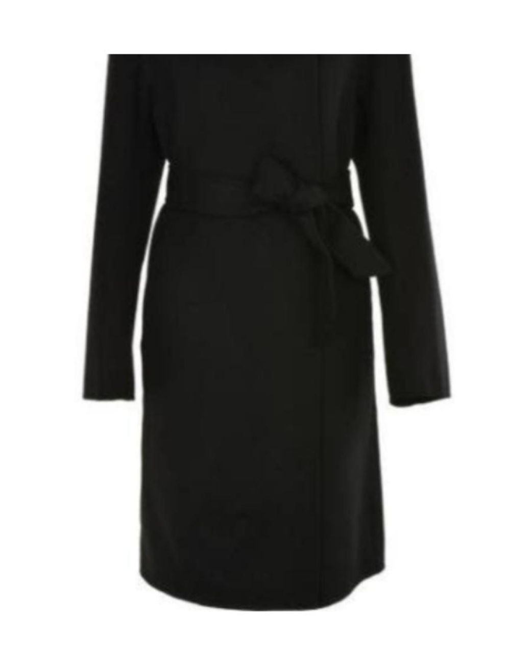 Emporio Armani Black Logo Coat