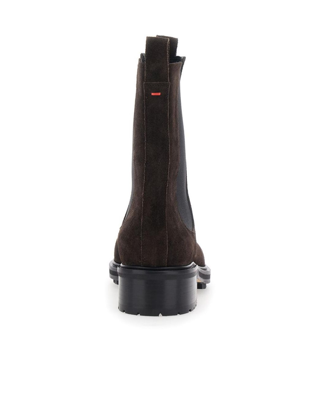 Aeyde Black Round-Toe Ankle Boots