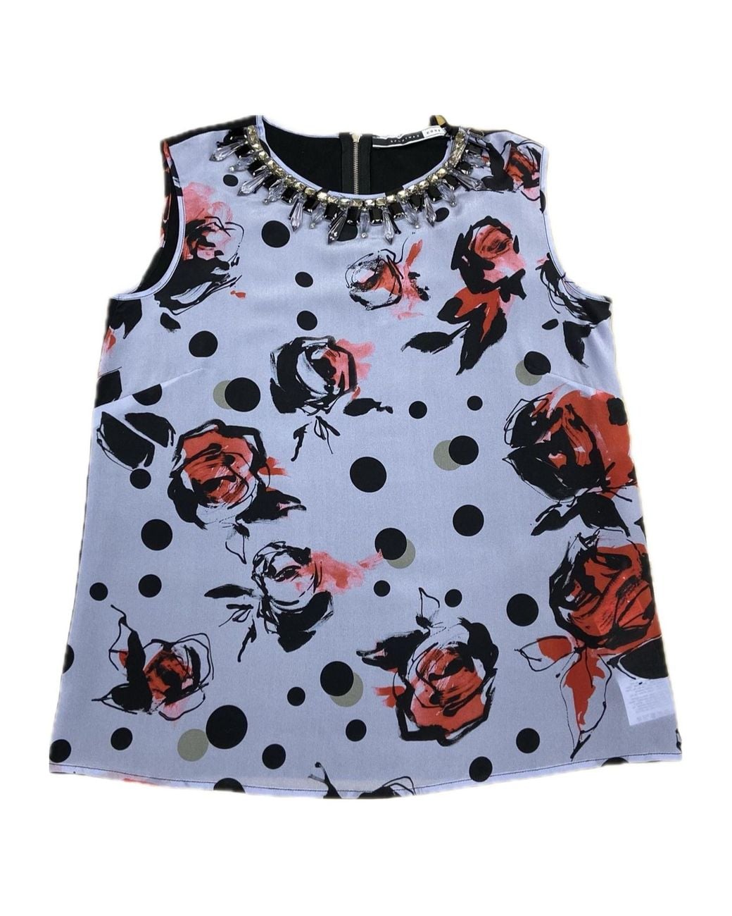 Max Mara Blue Sleeveless Vest