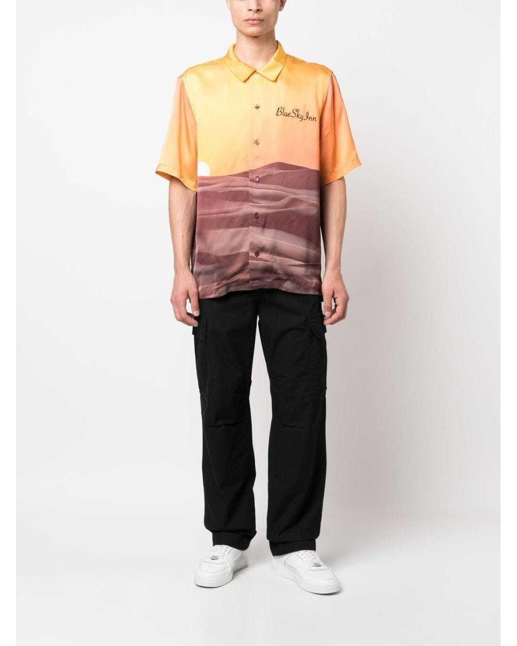 Carhartt Black Main Cargo Trousers for men