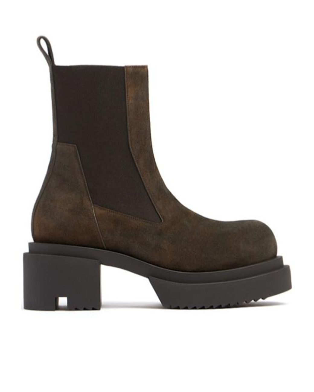Rick Owens Multicolor Beatle Bogun Suede Boots for men