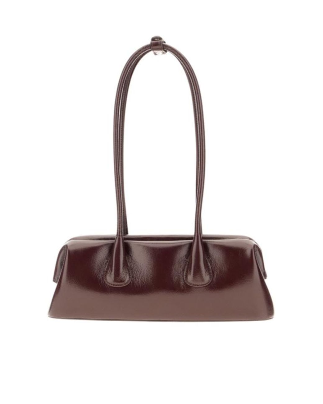 OSOI Brown Boatwide Mini Shoulder Bag