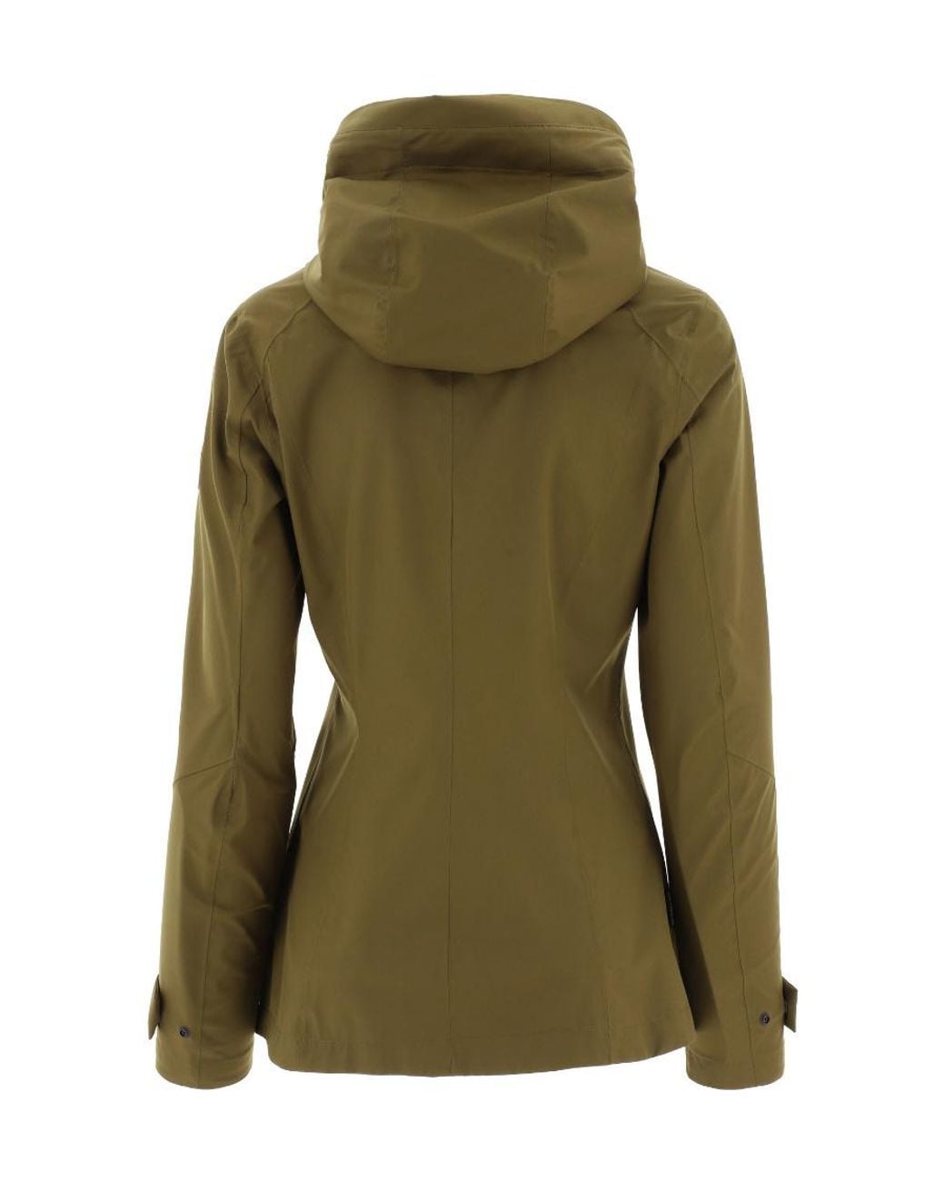 Woolrich Green Zip-Up Hooded Jacket