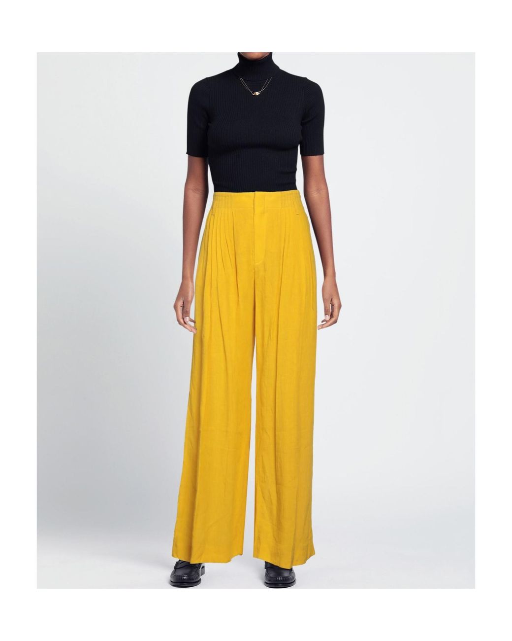 Chloé Yellow Pants