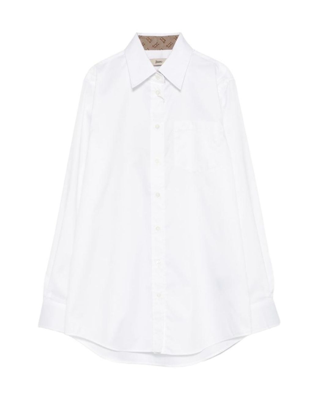 Herno White Pocket Shirt